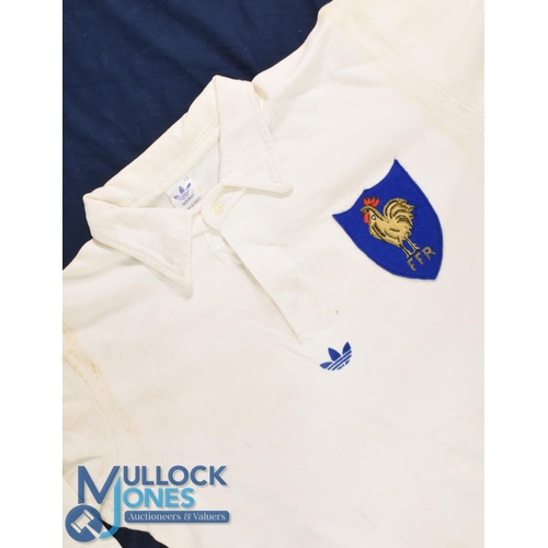 289 - 1979 Robert Paparamborde Matchworn French Rugby Jersey: Very popular player in our previous sale, th... 