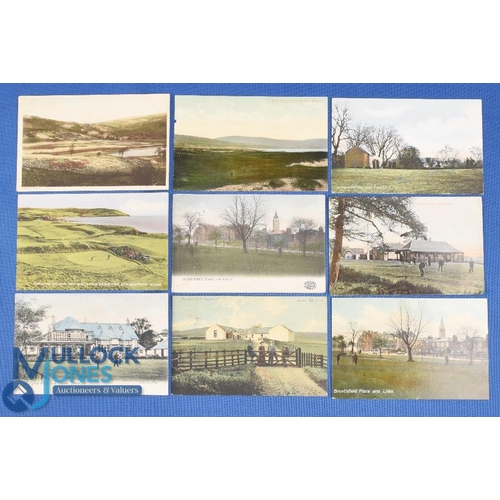 Interesting collection of early 20thc Scottish golf courses and missing ...