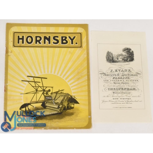 1027 - Agricultural & Gardening - Richard Hornsby & Sons Ltd, Grantham Sales Catalogue c1910 - 12 page Cata... 