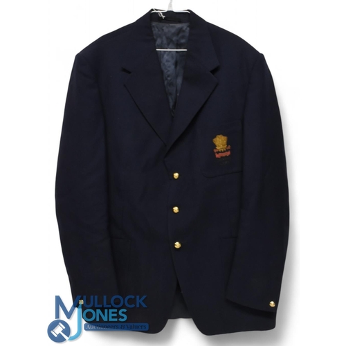 223 - 1973 Allan Martin's Wales Rugby Tour to Canada Official Blazer: Prince of Wales feathers embroidered... 