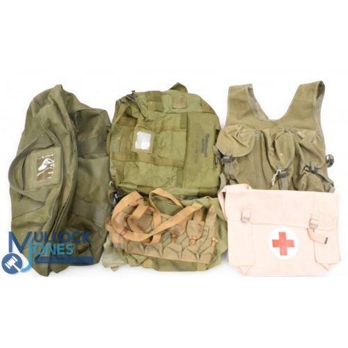 Military Selection, to include small packs, holdalls, metal framed ...