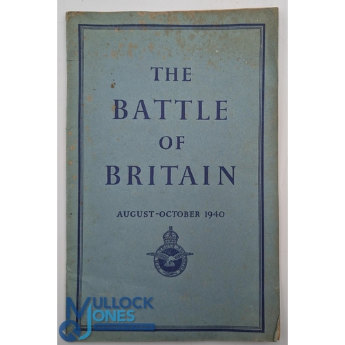 950 - Battle of Britain August-October 1940 vintage paperback an Air Ministry Account of the Great days fr... 