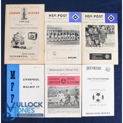 1073 - Selection of football programmes 1960/61 Netherland Select XI v London Select XI (Macedo, Brabrook, ... 