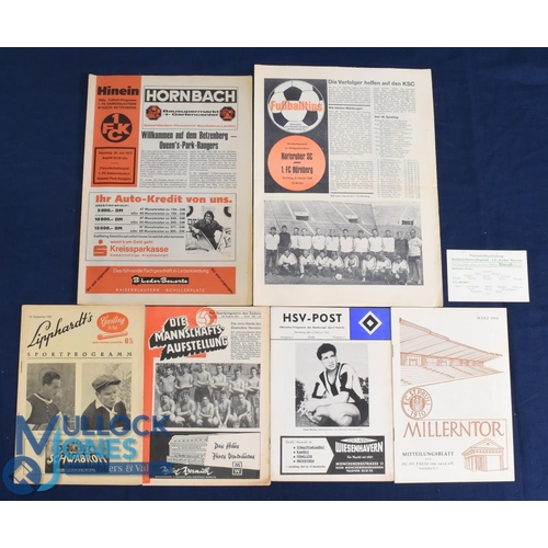 1101 - Selection of Germany programmes 1955 Lipphardt's Sport programma 11 September 1955 includes several ... 