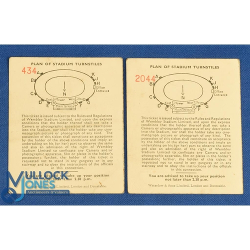 1200A - Tickets: 1953 FAC final (The Matthews final) match ticket 2nd May 1953 Blackpool v Bolton Wanderers ... 