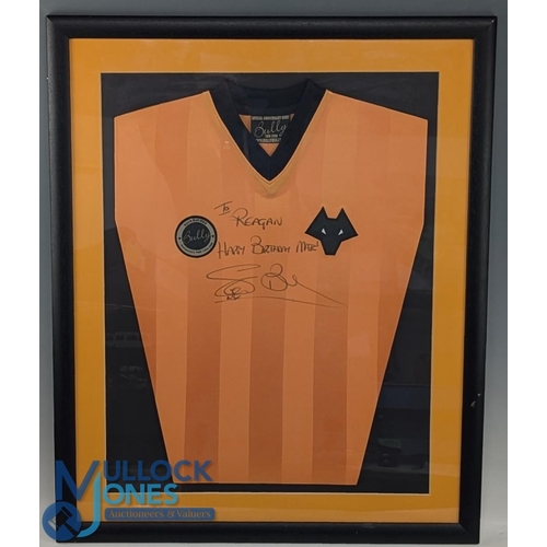 1234 - Steve Bull Wolverhampton Wanders Anniversary 1986-2006 Signed Football Shirt, a Bull official annive... 