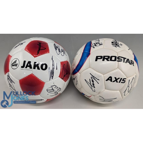 1236 - 2012-13 & 2016-17 Kidderminster Harriers Multi Signed Footballs, two well signed balls on Jako and P... 