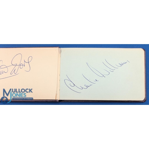 1247 - 1964-65 & 1965-66 Stoke City Football Signatures - 2 team signatures in an autograph album, plus a C... 