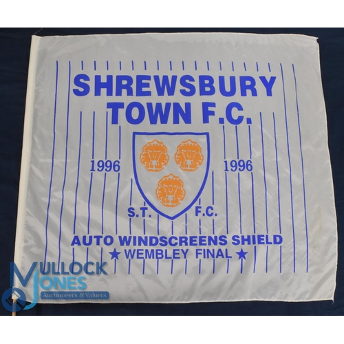 1276 - Shrewsbury Town Football Collectables: a mixed lot to include enamel football badges, keyring 1996 f... 