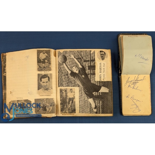 1339 - Preston North End Scrapbook from 1950s onwards, containing multiple signatures of players incl Tom F... 