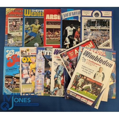 1347 - Assorted 1980s onwards Southampton home and away football programmes (#35) features 85 Centenary sou... 