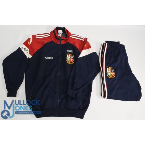 372 - 1997 British & I Lions, Gregor Townsend's Signed Track Suit: Fully logoed official issue, worn & sig... 