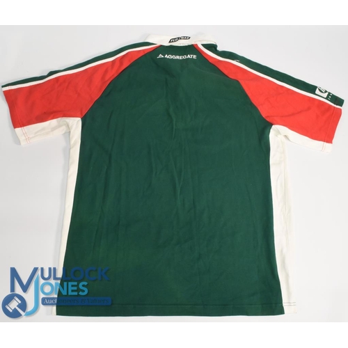 434 - Early 2000s Leicester RFC Signed Jersey: Splendid unnumbered fully officially logoed short-sleeved i... 