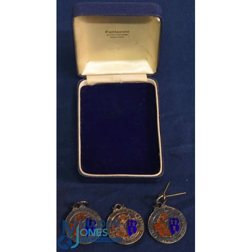 509 - 1971-2, 85-6 & 86-7 Lancashire Rugby League Senior Cup Winners Medals (3): Similar attractive and de... 