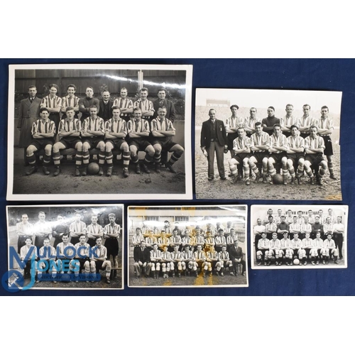 589A - Sheffield United press team photographs from early 1950s onwards black & white, all different and fe... 