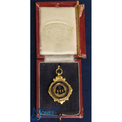 593 - 1951/52 Sheffield & Hallamshire County Cup Winners Medal awarded to Ted Burgin of Sheffield United; ... 