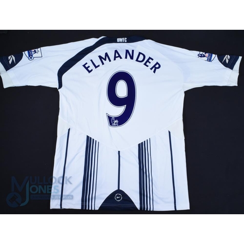 1461 - 2009/10 John Elmander No 9 Bolton Wanderers match worn home football shirt v Manchester City 12 Dec ... 