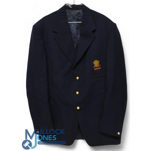 449 - 1973 Allan Martin's Wales Rugby Tour to Canada Official Blazer: Prince of Wales feathers-embroidered... 