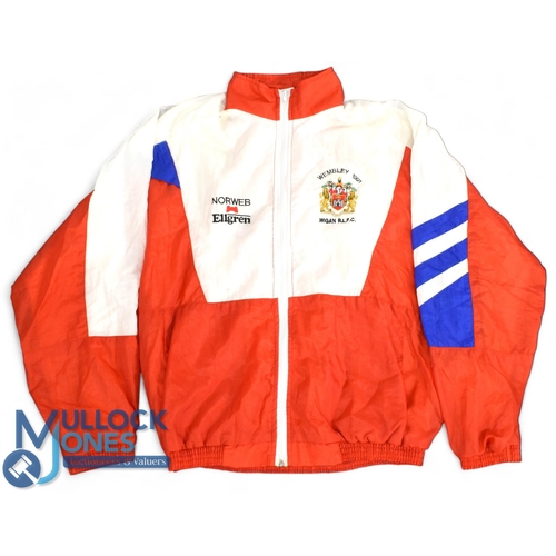 465 - Ellery Hanley Wembley Final Full Tracksuit 1991: Marvellous, the full red and white tracksuit, fully... 