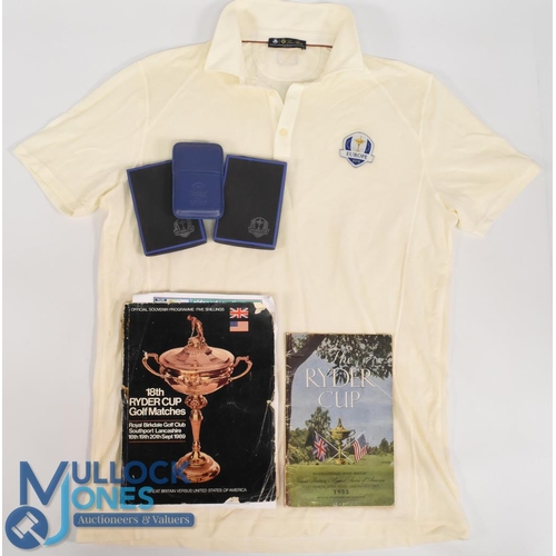 119 - Ryder Cup Golf Selection (4) 2016 Ryder Cup Europe player Polo Shirt, internal label 'Loro Piana, Of... 