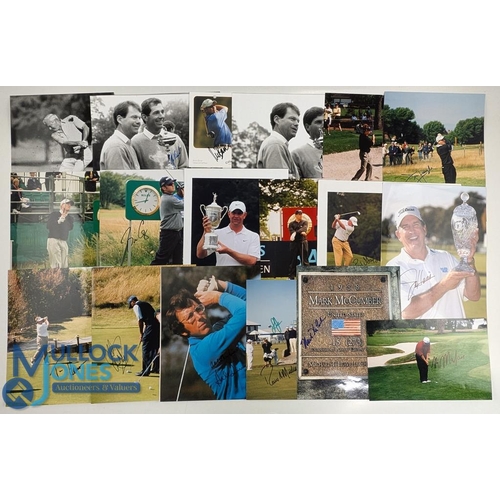 277 - 35x Golf Photographs mainly of American players: personally obtained, with some images unique - to i... 