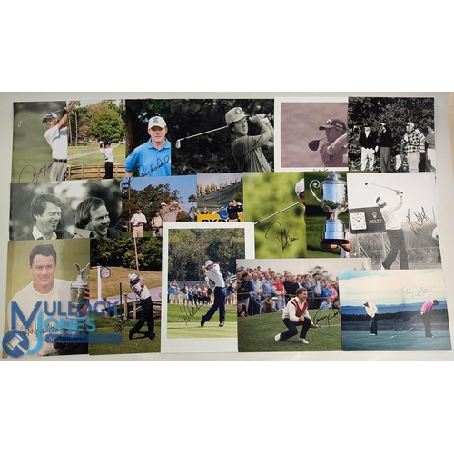 277 - 35x Golf Photographs mainly of American players: personally obtained, with some images unique - to i... 