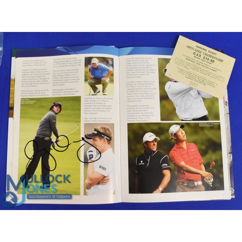 313 - 2009 Turnberry Open Golf Championship profusely signed programme - signed by over 30 players to incl... 