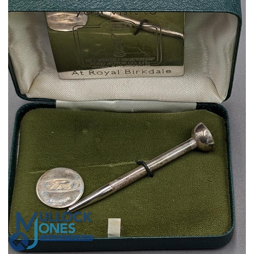 407 - Royal Birkdale 1983 Open Golf Championship Commemorative Sterling Silver Golfing Set Sponsored by Fo... 