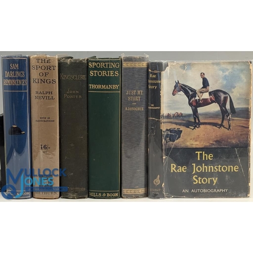 827 - 6x Period Horse Racing Books, Sam Darling's Reminiscences 1914, John Porter - Kingclere 1896 (has re... 