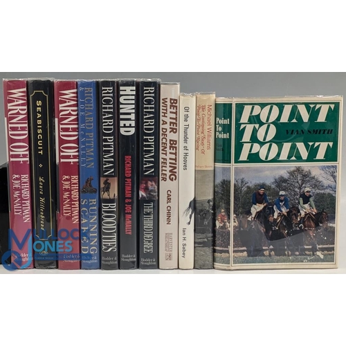 828 - Horse Racing Books/Novels, to include a selection of Richard Pitman - Blood Ties 1996, Running Scare... 