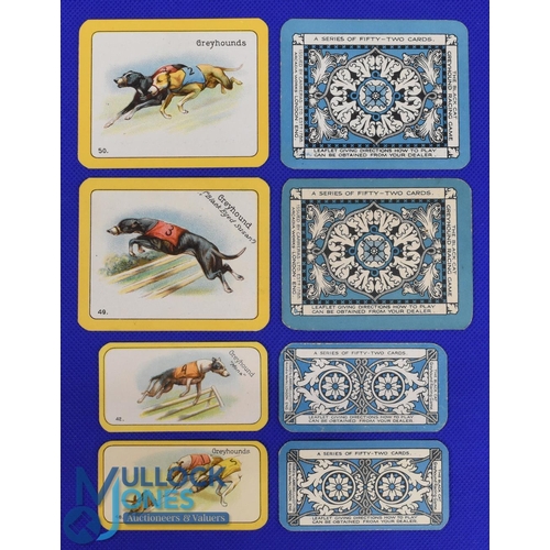 855 - Carreras 'Black Cat Greyhound Racings Game' 1926 cards large (57) and small (57) sizes, some duplica... 