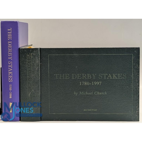 894 - Church (Michael) Derby Stakes Complete History 1780-2006, No.1023 signed by author, together with th... 