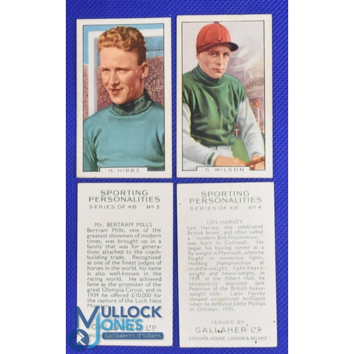 968 - Gallagher Cigarette Cards, to include 1936 Sporting Personalities full set, 48, 1934 Champions, a fu... 