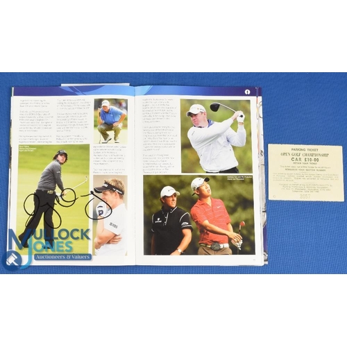 313 - 2009 Turnberry Open Golf Championship profusely signed programme - signed by over 30 players to incl... 