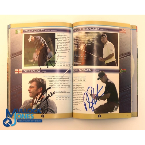 640 - Autographs - multi-signed 2006 Open Golf Championship Programme - signed internally features Peter T... 