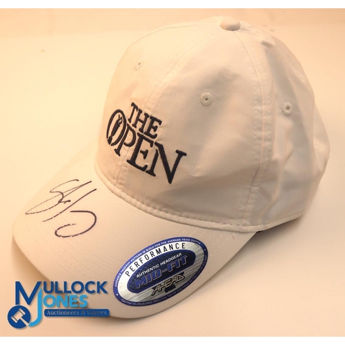 649 - Autograph - signed Shane Lowry (Winner) 2019 Golf Open Portrush Cap - signed to the peak in ink. Fro... 