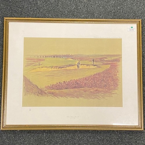 541 - Cecil Aldin (1870-1935) after - Walton Heath 17th Hole (now 16th) ltd ed colour print no.4/500 - fro... 