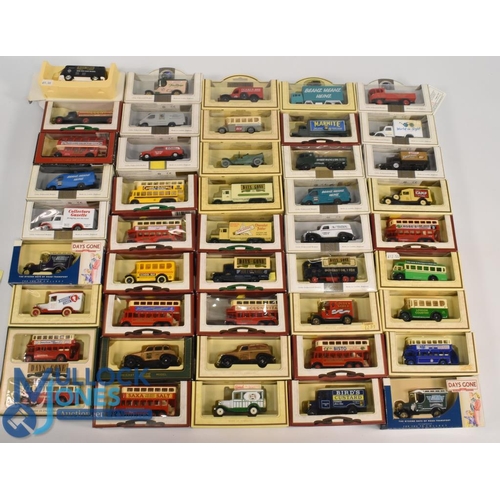 112 - Days Gone / Lledo Diecast Models to include a good range of promotional cars boxed 40 in total (box)