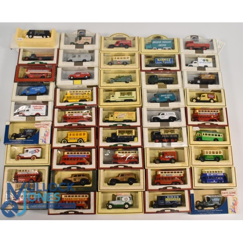 112 - Days Gone / Lledo Diecast Models to include a good range of promotional cars boxed 40 in total (box)