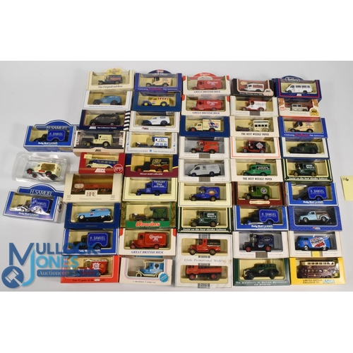 116 - Days Gone / Lledo Diecast Models to include a good range of promotional cars boxed 48 in total (box)