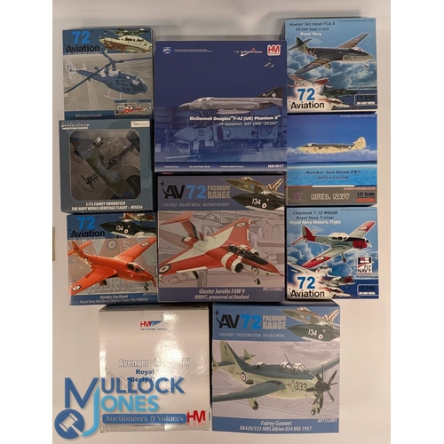 25 - Mixed Selection of 1:72 Model Planes to include Hobbymaster HA1917 McDonnell Douglas F-4J, HA1203 Av... 