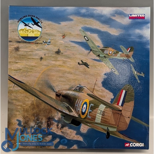 3 - Corgi Merlins Over Malta AA99183 The Defenders Return limited edition set