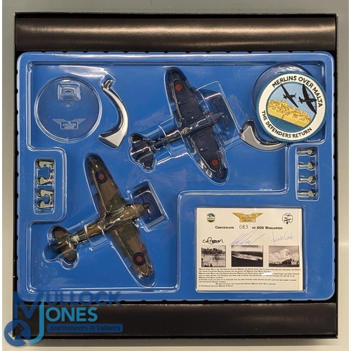 3 - Corgi Merlins Over Malta AA99183 The Defenders Return limited edition set