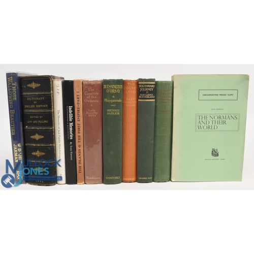 350 - Collection of eleven Books - The Normans And Their World 1973 Jack Lindsay, The Russian Journals of ... 