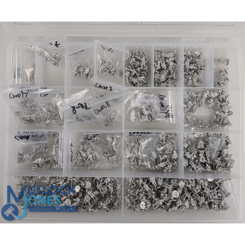 49 - Miniature Metal 1974 Nato Warsaw Pact 20mm Wargaming Tanks & Figures large quantity in 2 plastic div... 