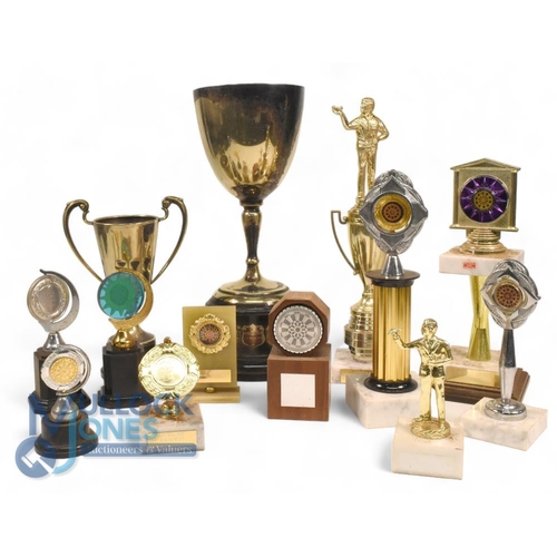 645 - Selection of Sporting Trophies and Tankards - To consist of mostly Dart trophies (box)