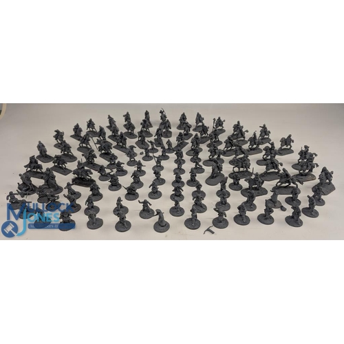 65 - Miniature Metal Crusader, Saxon, Mosuem 20mm Wargaming Figures to include Cavalry and Soldiers Large... 