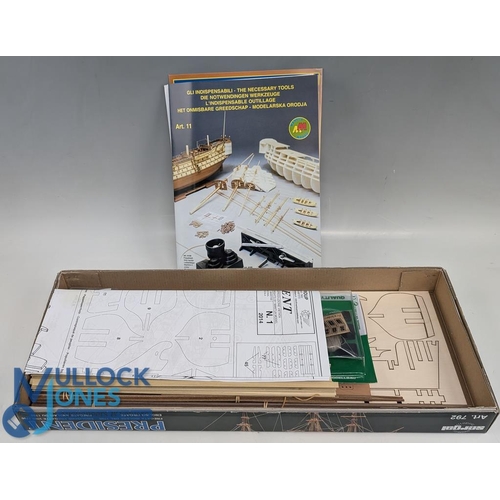 69 - Model Boat Kits to include Billing Boats Bluenose II No 600, 1:100 scale, Sergal Models President 1:... 