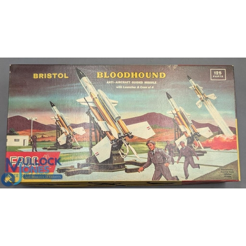 76 - Rare Frog Bristol Bloodhound Anti-Aircraft Guided Missile Kit 1961 125 Part Kit 1:24 scale most item... 