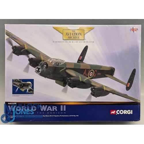 9 - Corgi Aviation Archive 1:72 AA32608 Avro Lancaster Mk III Aj-ED932 Dambusters Wing Commander Guy Gib... 